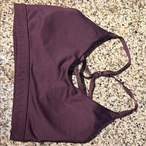 Nike Women's Plum Strappy Light Support Sports Bra